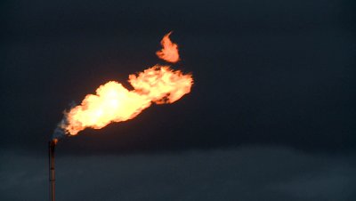 Shell Gas Flare, Nigeria