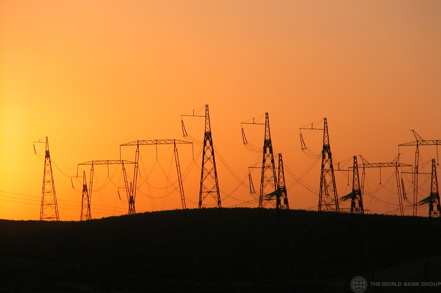 powerline-sunset